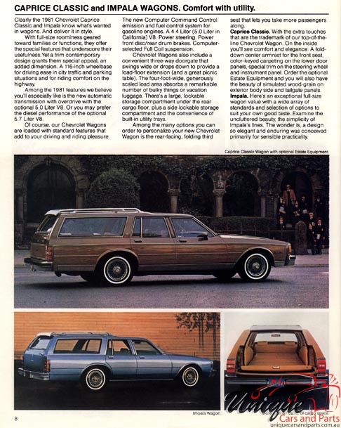 1981 Chevrolet Full-Line Brochure Page 3